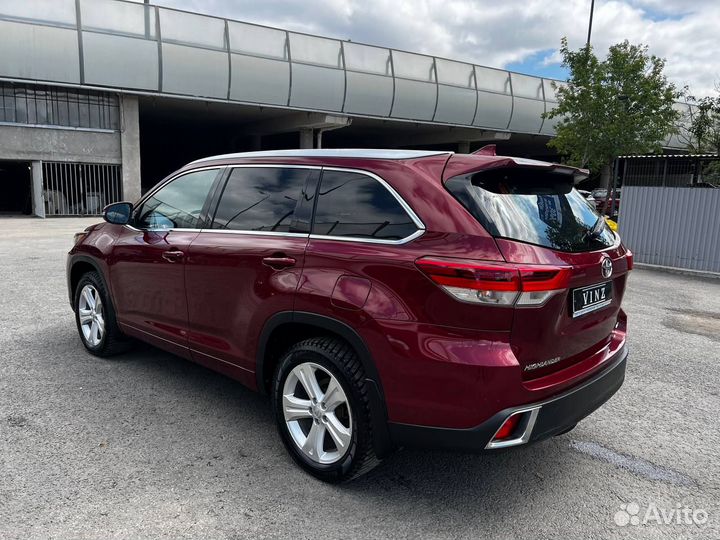 Toyota Highlander 3.5 AT, 2019, 80 000 км