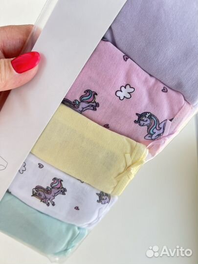 Трусы для девочек брифы hm 122/128