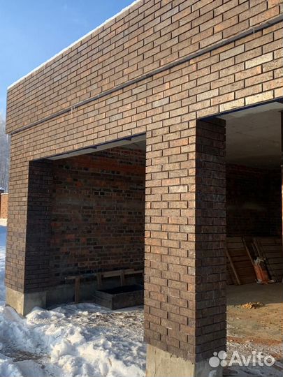 Кирпич облицовочный в наличии и под заказ