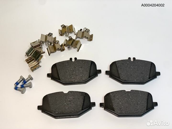 Тормозные колодки mercedes задние A0004204002