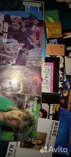 Грампластинки рок, поп-музыка