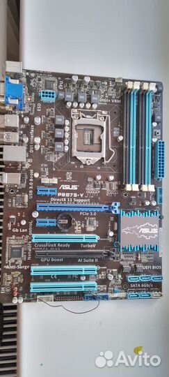 Материнская плата 1155 P8B75-V