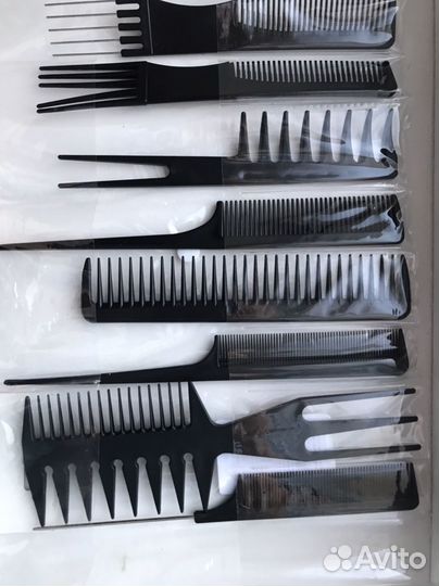 Набор профессиональных расчесок для стилиста