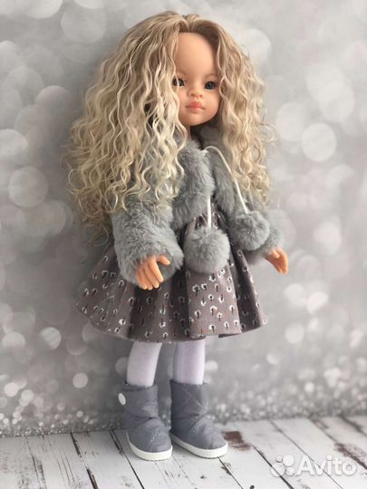 Кукла Paola reina с натуральным волосами