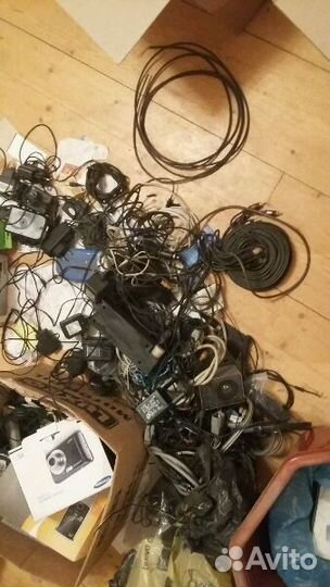 Кабели и адаптеры блоки питания б. у