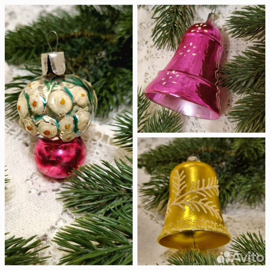 Елочные игрушки СССР