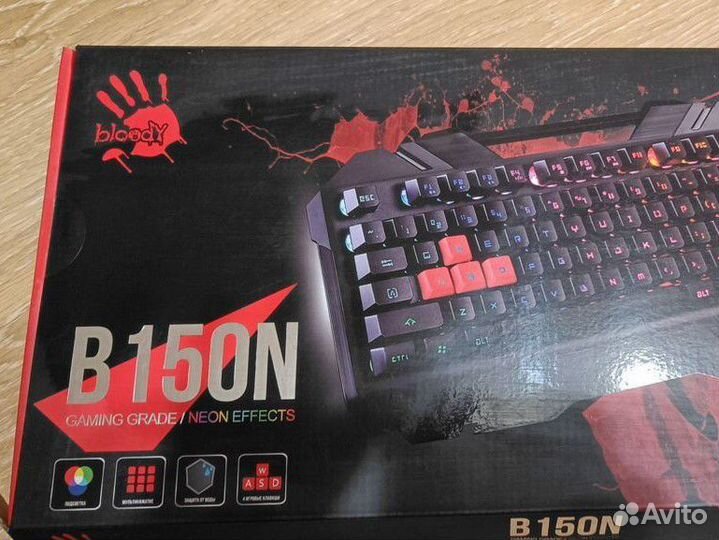 Bloody b150n клавиатура a4tech