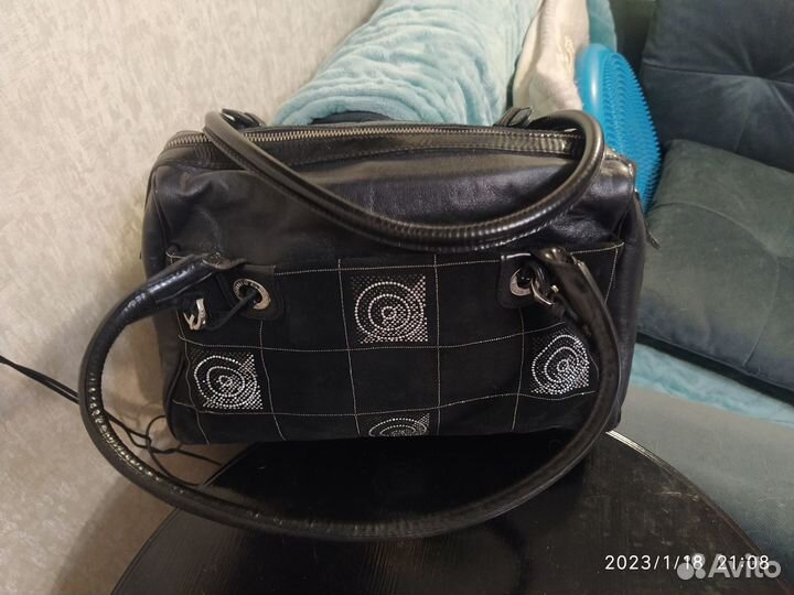 Сумка женская натуральная кожа италия