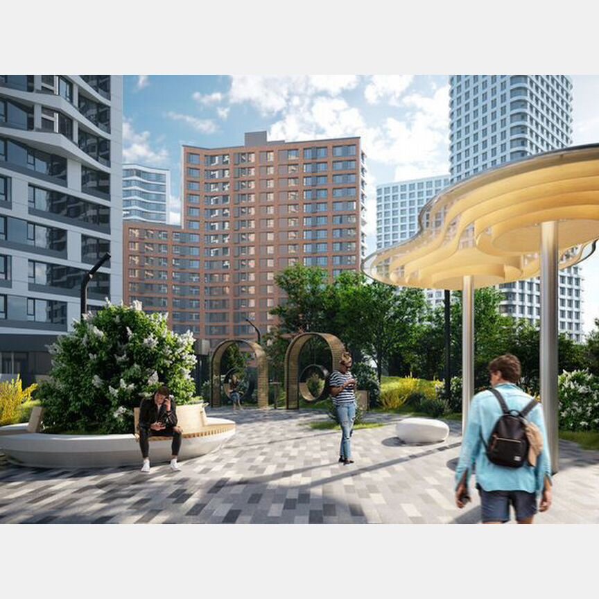 1-к. квартира, 34,2 м², 25/27 эт.