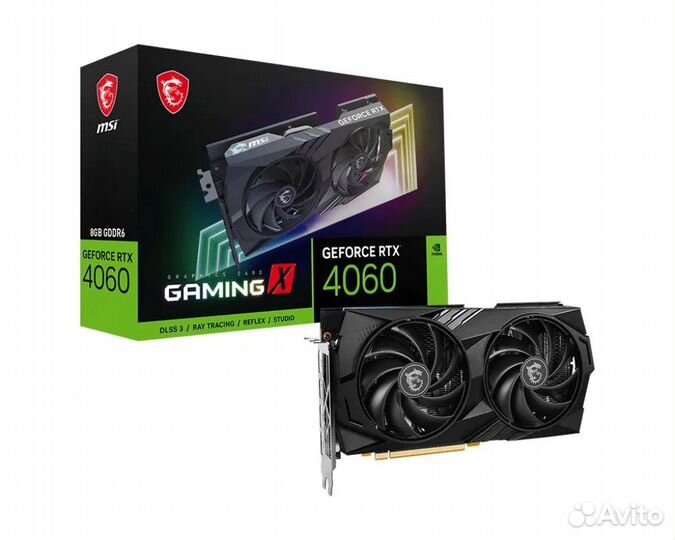 Видеокарта MSI GeForce RTX 4060 gaming X