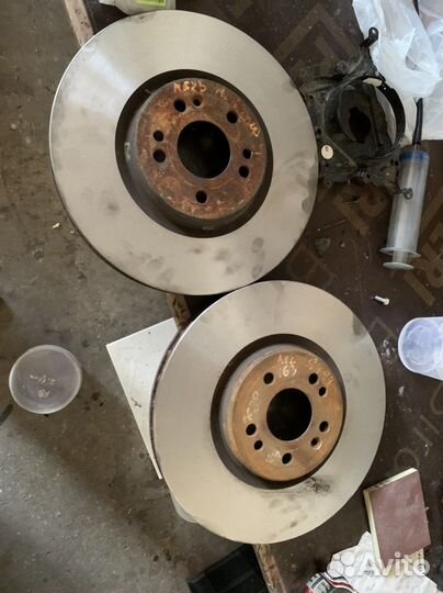 Трмозные диски мерседес ml 163 2.7 cdi
