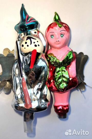 Ёлочная игрушка Клубничка, Чиполлино