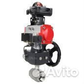 Кран шаровой DN.ru BV3232P(2pc) -FP-T-ISO-H Ду100 Ру63, полнопроходной внутренняя резьба, нерж. стал