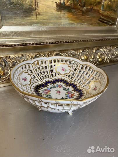 Конфетница сухарница. Dresden