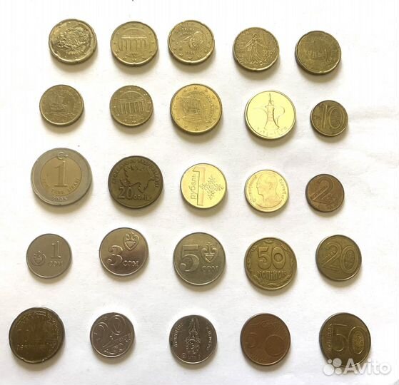 Монеты мира без повторов