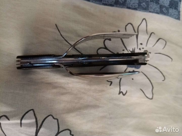 Походный набор ложка-вилка-нож