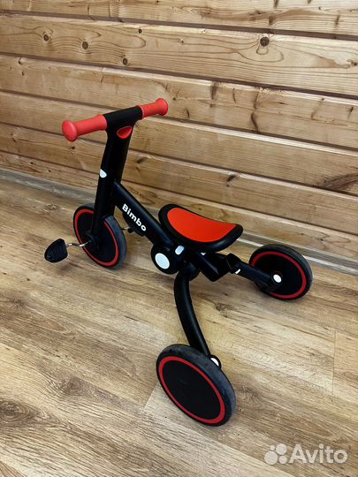 Велосипед беговел 3 в 1 с ручкой