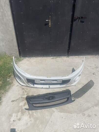 Бампер granta спорт