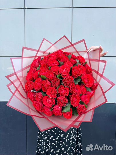 Цветы розы букет