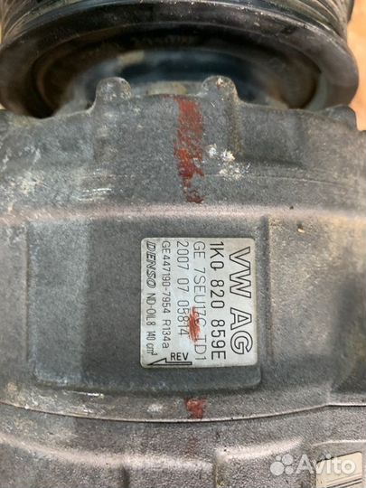 Компрессор кондиционера Volkswagen Golf 5 1.6 BSE