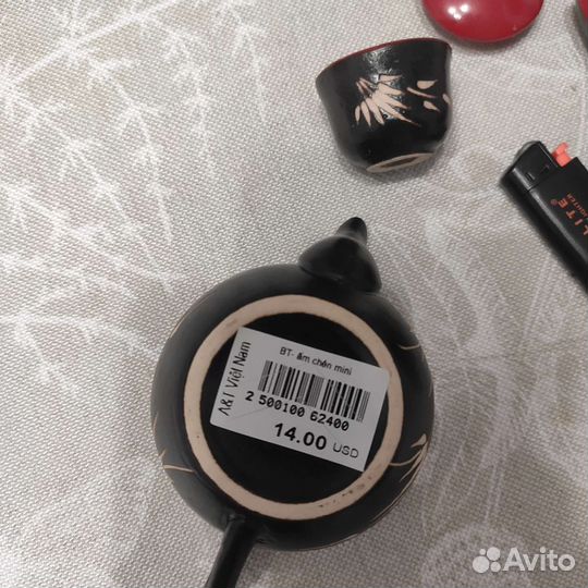 Набор керамический чайник