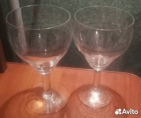 Фужеры хрусталь СССР, стаканы, подстаканники