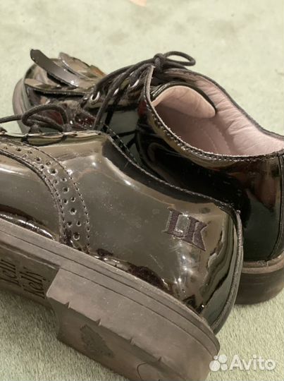 Ботинки натуральная кожа 34 размер отличное