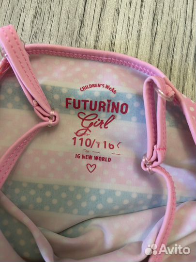 Купальник и шапочки на девочку 110-116