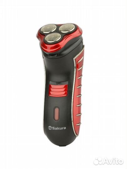 Бритва электрич SA-5414RB 3гол триммер сух.бритьё