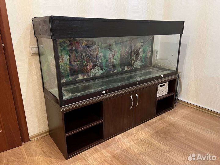 Аквариум с тумбой 400 литров