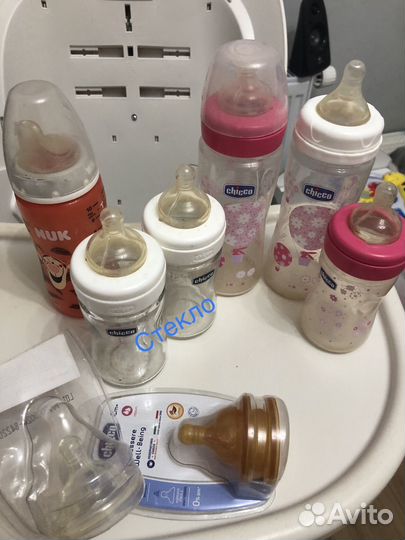 Бутылочки для кормления chicco