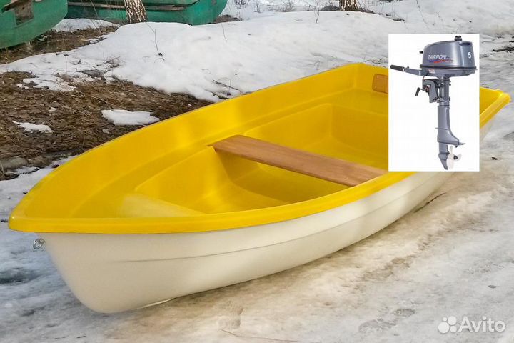 Вёсельная лодка с мотором Тортилла-4 Tarpon T 5S