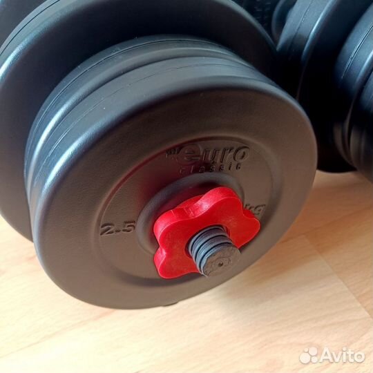 Новые гантели разборные 40 кг