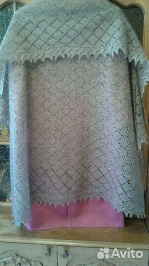 Оренбургская пуховая шаль