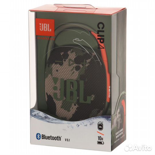 Беспроводная акустика JBL Clip 4