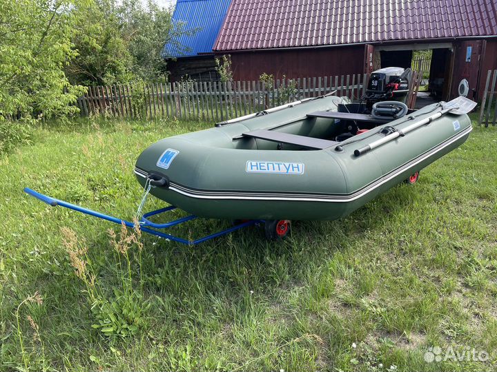 Лодка пвх с мотором 9.8