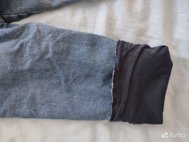 Джинсовый комбинезон 104