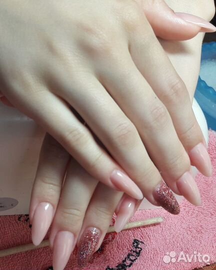 Модель на наращивание ногтей бесплатно