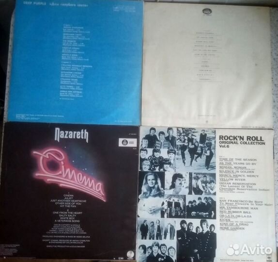 Винил,Lp,Ep,вкладки– Rock, R’n’R, Pop, Italo Pop