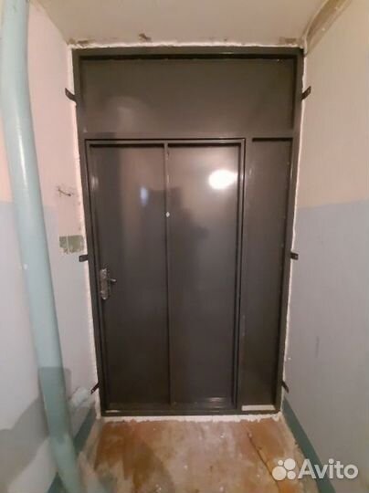 Стальная дверь на карман(тамбур) кладовка