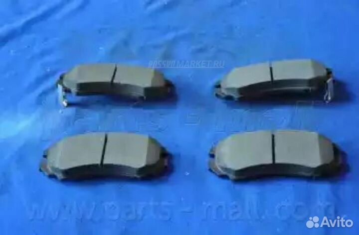 Parts-mall PKA-004 Колодки тормозные дисковые пере