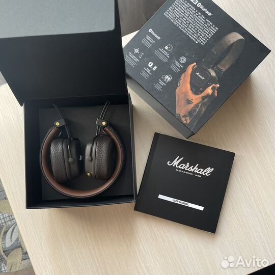 Наушники marshall major 3 bluetooth реплика