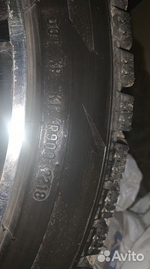 Колеса на mercedes r18 зимние шипованные cla