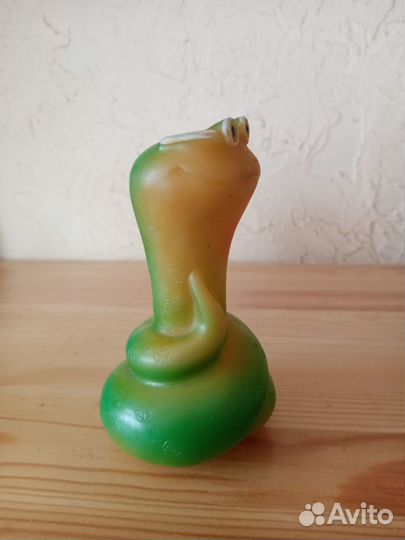 Удав, змейка, резиновая игрушка СССР. Лот 2