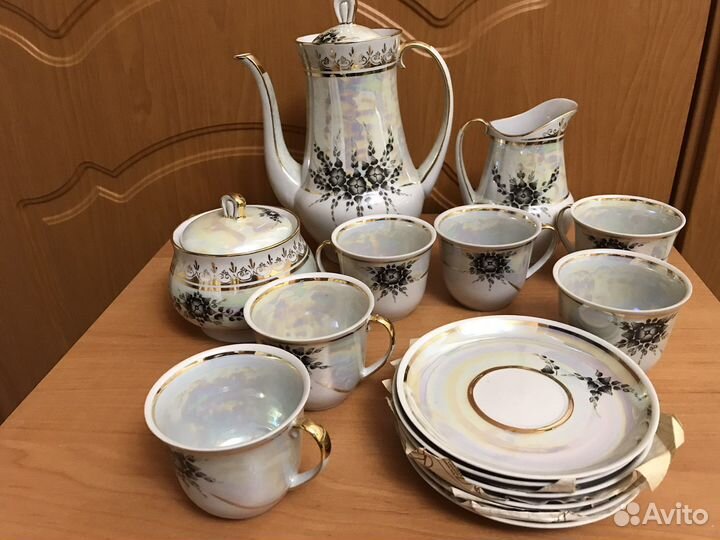 Сервиз кофейный новый кисловодск