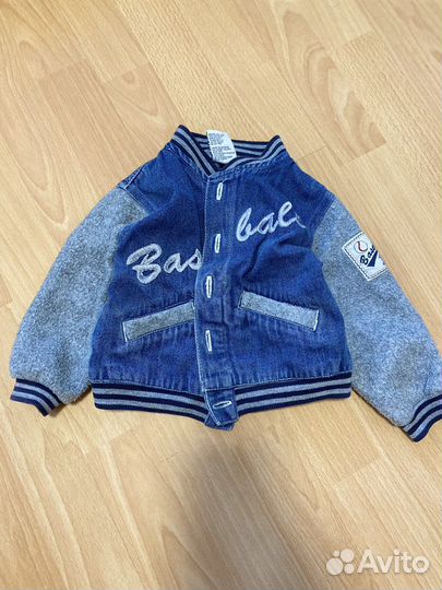 Джинсовка для мальчика 74 80