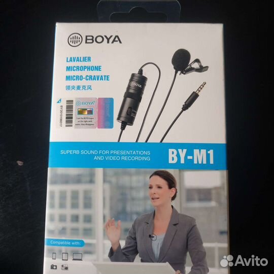 Микрофон петличный Boya BY-M1