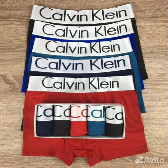 Мужские боксеры calvin klein трусы
