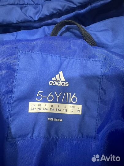 Куртка adidas(оригинал ) детская