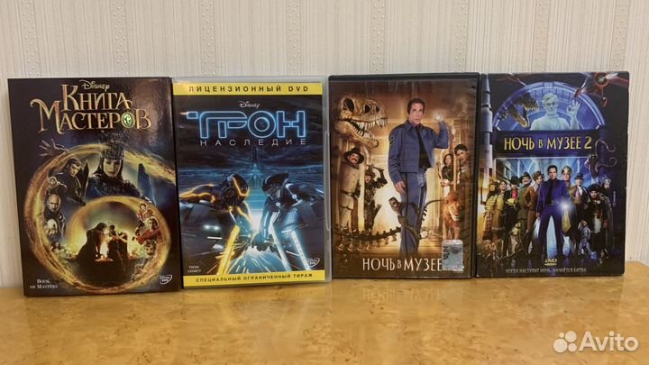 Dvd-фильмы Disney, Fox и Marvel